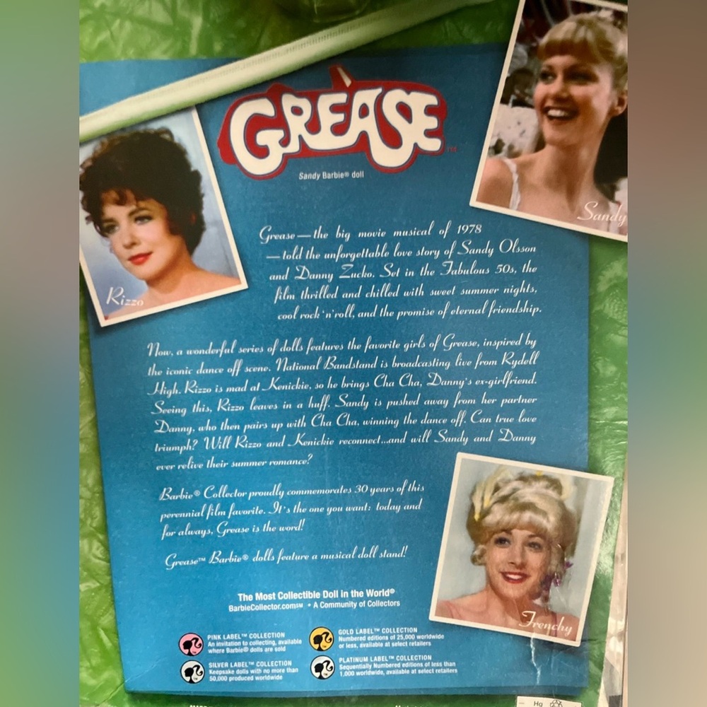 Barbie Collector Doll - Sandy from Grease - Picture 2 of 5
